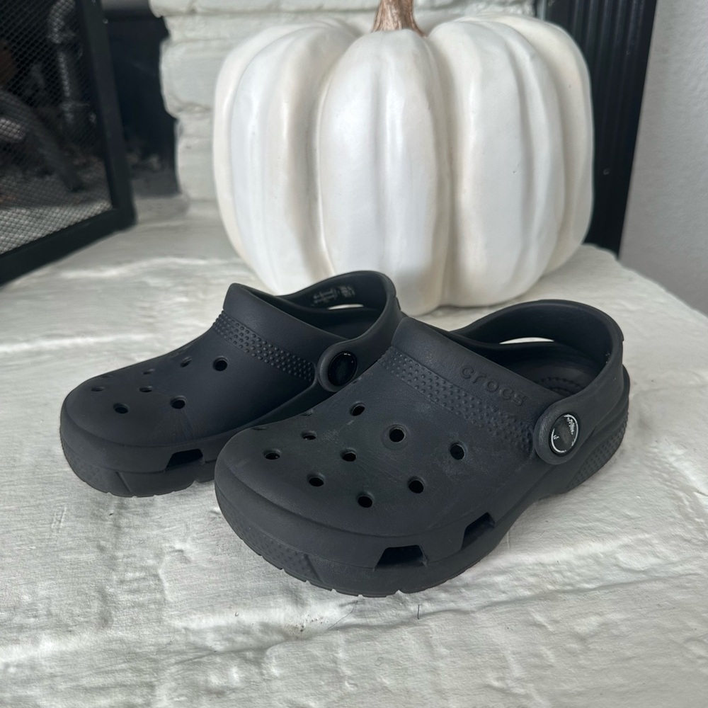 Black Crocs Kids size 10